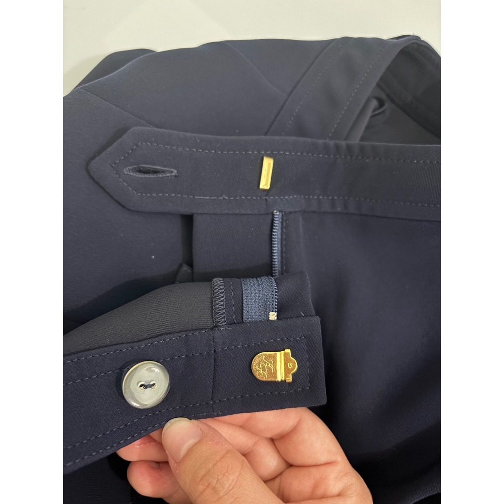 ST.JOHN Dress Pants in Navy Size 10 - Picture 5 of 6
